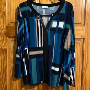 Calvin Klein Blouse. No tag/fits like a 3x
